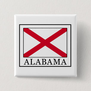 Alabama 15 Cm Square Badge