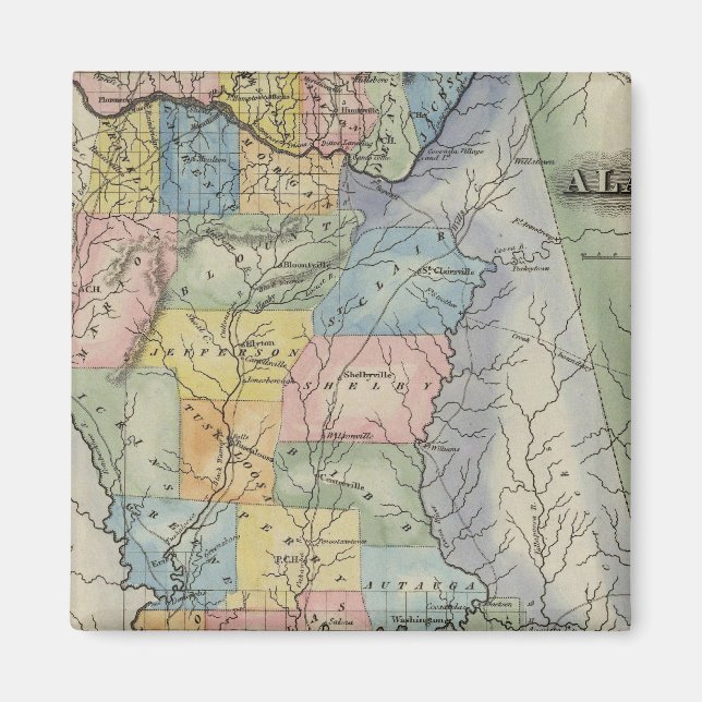 Alabama 2 magnet (Front)