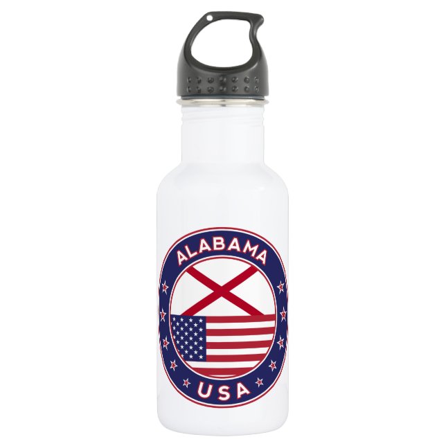 Alabama 532 Ml Water Bottle (Front)