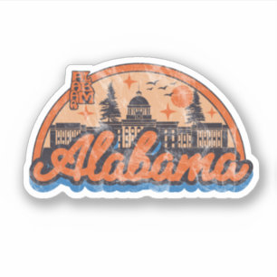 Alabama Al Old Vintage Travel Souvenir