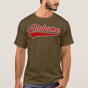 Alabama  AL  Throwback Design  Classic  T-Shirt