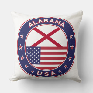 Alabama, Alabama t-shirt, Alabama sticker, Cushion