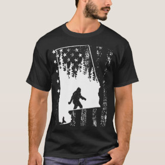 Alabama American Flag T-Shirt