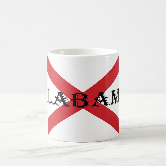 Alabama and Flag mugcnt Coffee Mug (Center)