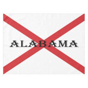 Alabama and Flag tccn Tablecloth