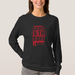 Alabama Bama to the Bone USA America T-Shirt
