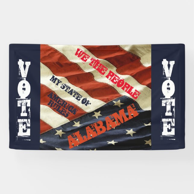 ALABAMA  BANNER (Horizontal)