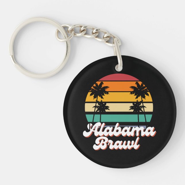 Alabama Brawl  Key Ring (Front)