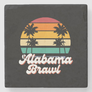 Alabama Brawl Stone Coaster
