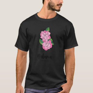 Alabama Camellia Flower T-Shirt