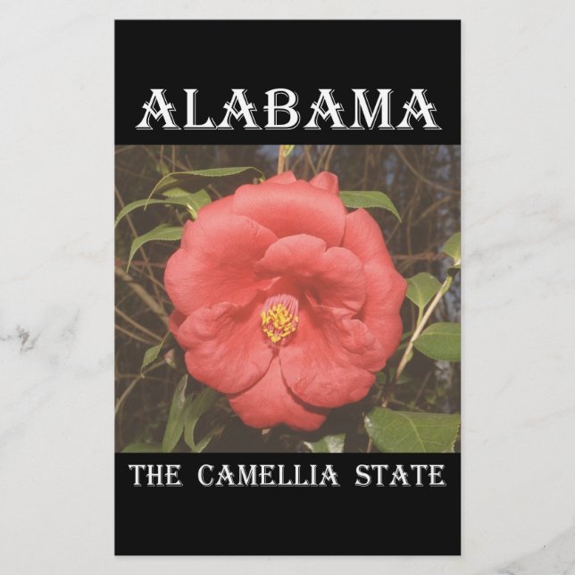 Alabama Camellia (Red) (Front)