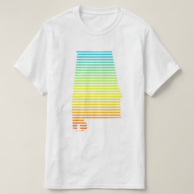 alabama chill fade T-Shirt (Design Front)