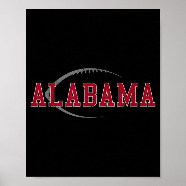 Alabama Design Men Women Boy Girl  Poster (Front)