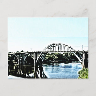 Alabama Edmund Pettus Bridge Postcard