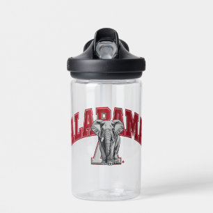 Alabama Elephant Sports Water Bottle   Durable Col