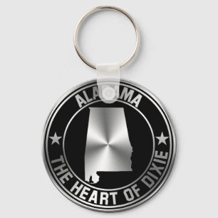 Alabama Emblem Key Ring