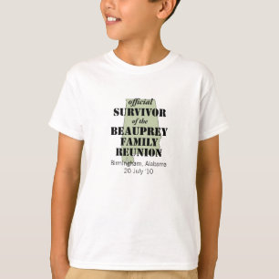 Alabama Family Reunion Survivor (green) T-Shirt