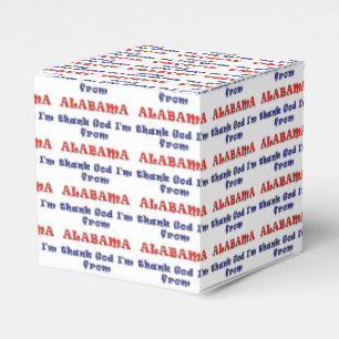 Alabama Favour Box