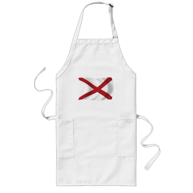 Alabama Flag Apron (Front)