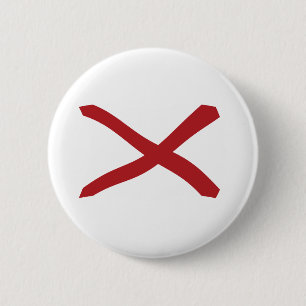 Alabama Flag Button