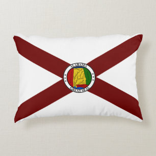 Alabama flag decorative cushion