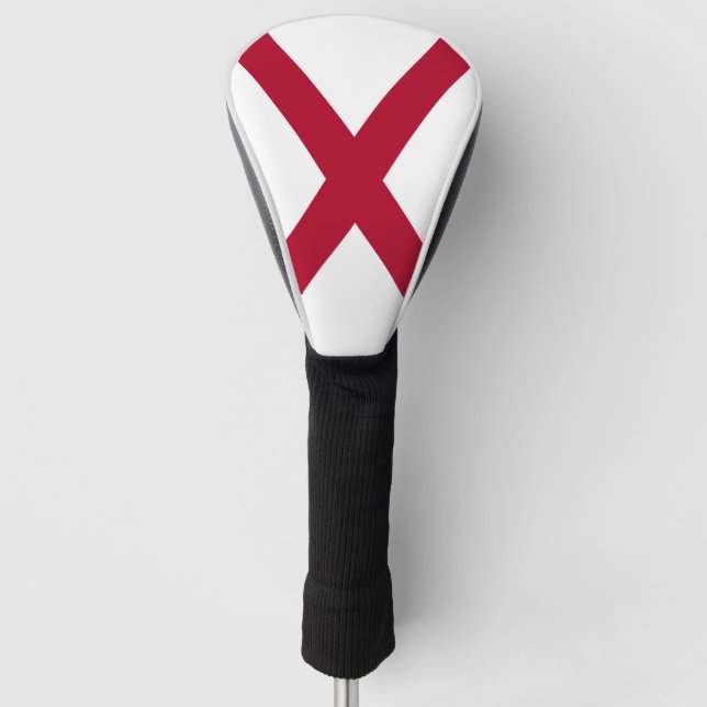 ALABAMA FLAG GOLF HEAD COVER (Front)