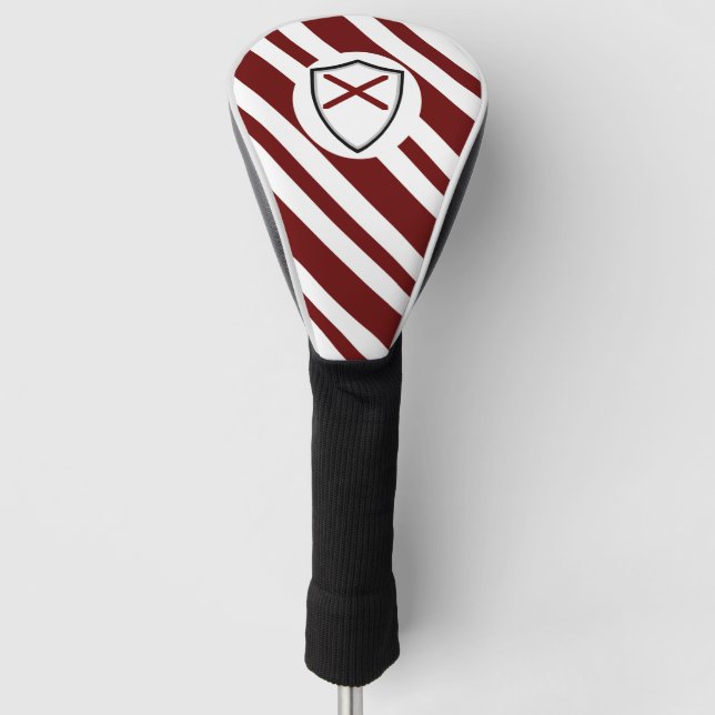 Alabama flag golf head cover (Front)