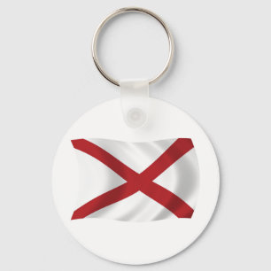 Alabama Flag Keychain