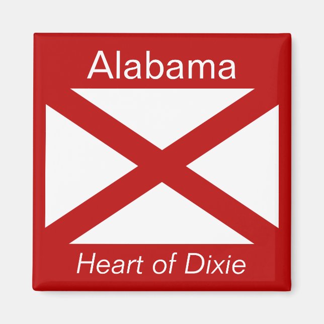 Alabama Flag Magnet (Front)