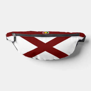 Alabama flag-Seal Bum Bags