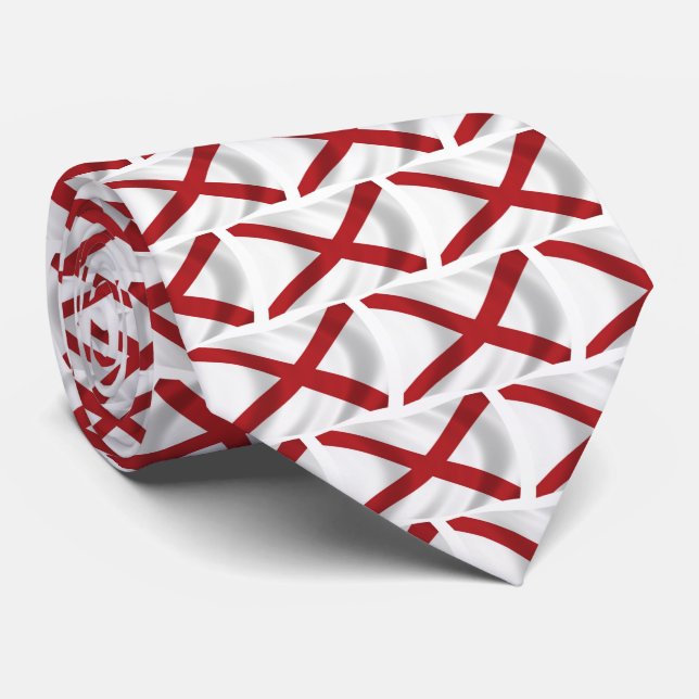 Alabama Flag Tie (Rolled)