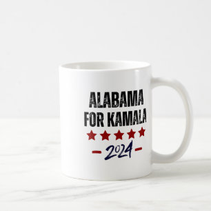Alabama For Kamala 2024 Dnc Kamala Harris Supporte Coffee Mug
