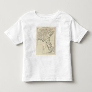 Alabama, Georgia, South Carolina, and Florida Toddler T-Shirt