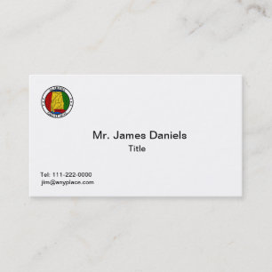 Alabama Great Seal Business Card