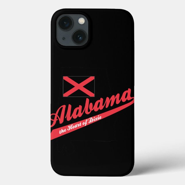 Alabama Heart of Dixie Case-Mate iPhone Case (Back)