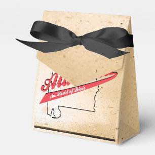 Alabama Heart of Dixie Favour Box
