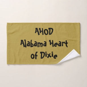 Alabama Heart of Dixie Hand Towel