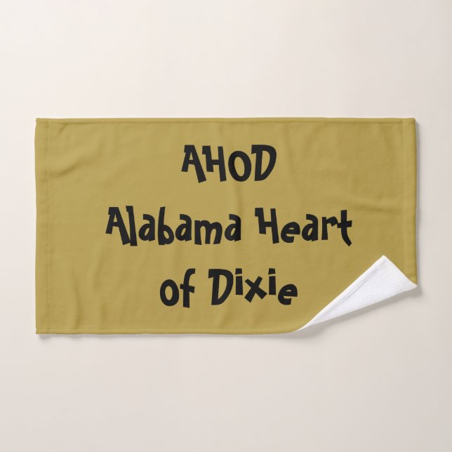 Alabama Heart of Dixie Hand Towel (Hand Towel)