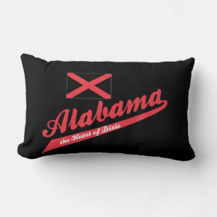 Alabama Heart of Dixie Lumbar Cushion