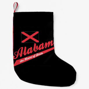 Alabama Heart of Dixie Small Christmas Stocking