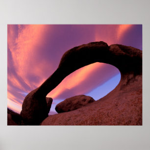 Alabama Hills Arch   California Poster