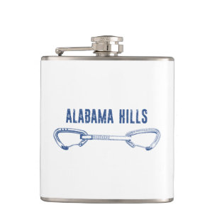 Alabama Hills Climbing Quickdraw Hip Flask