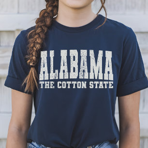Alabama Home State Shirt, Vintage USA Tee for Her