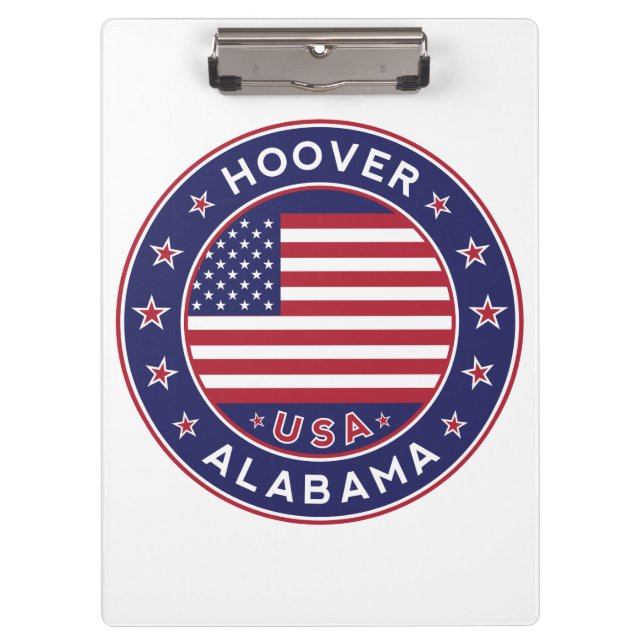 Alabama, Hoover Clipboard (Front)