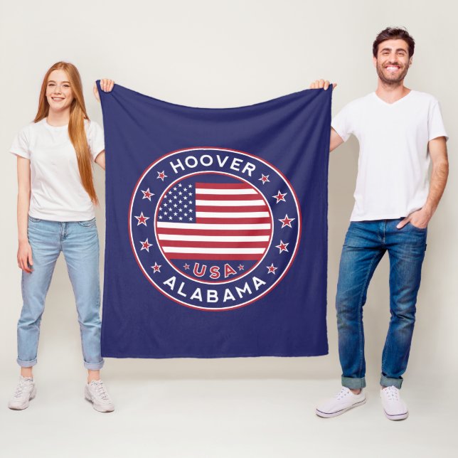 Alabama, Hoover Fleece Blanket (In Situ)