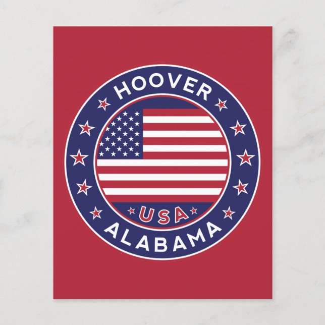 Alabama, Hoover Flyer (Front)
