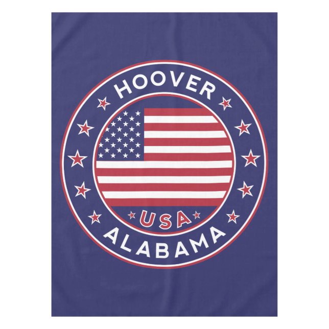 Alabama, Hoover Tablecloth (Front)