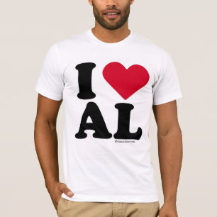 ALABAMA - I LOVE AL - I LOVE ALABAMA T-Shirt