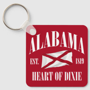 Alabama Key Ring