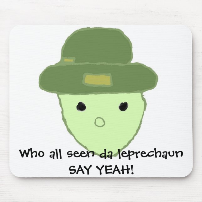 Alabama Leprechaun Mouse Pad (Front)